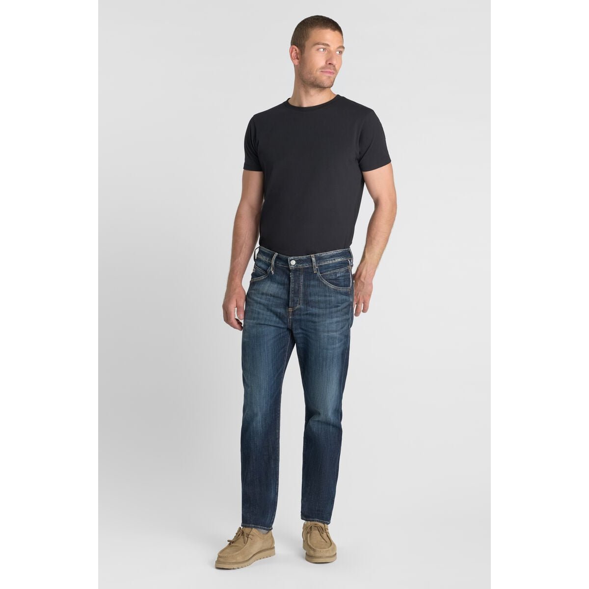 Jeans loose, large 900/19, longueur 34 blue, LE TEMPS DES CERISES