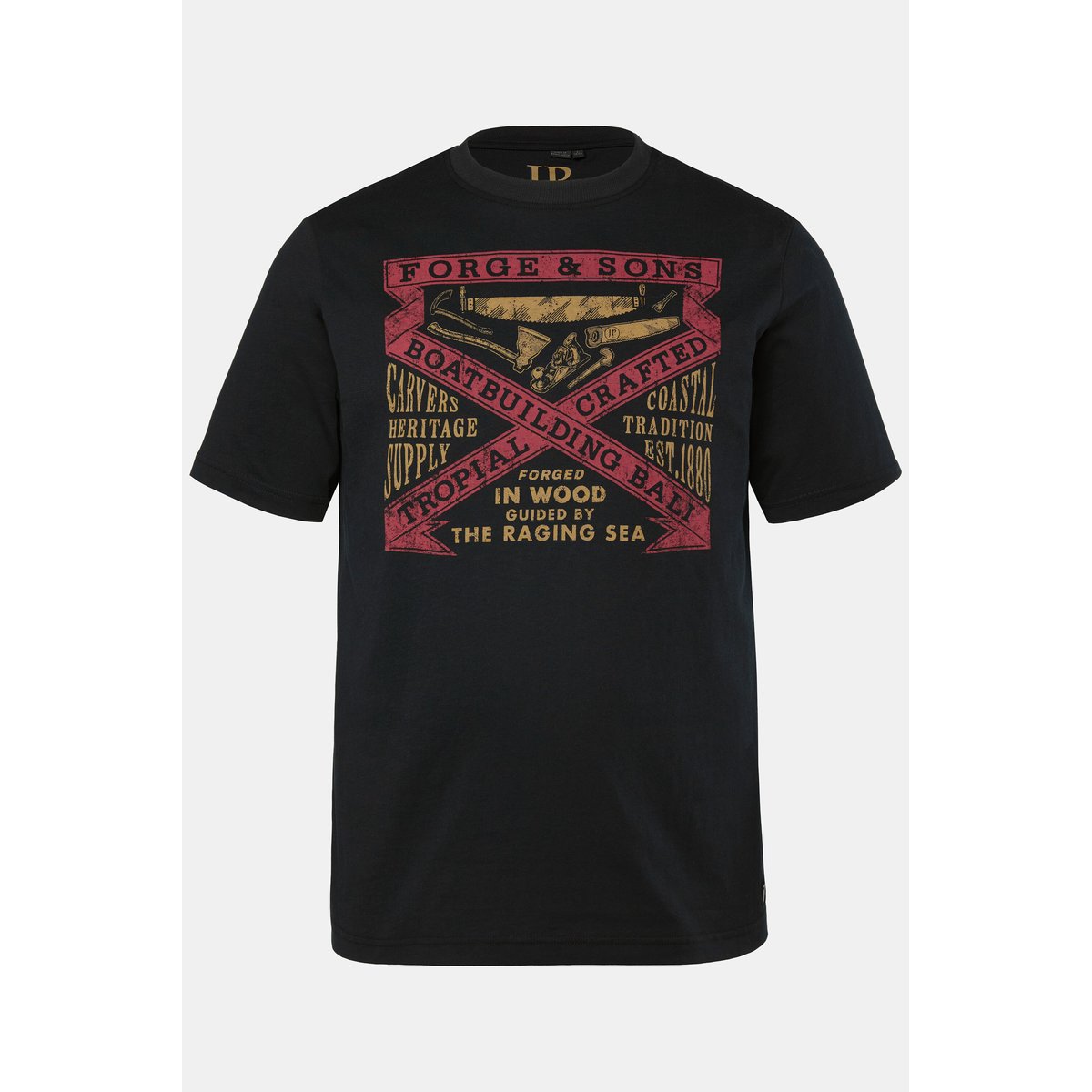 T-shirt JP 1880 noir, JP1880
