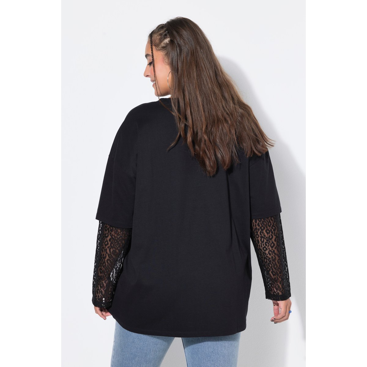 T-shirt oversize noir, STUDIO UNTOLD