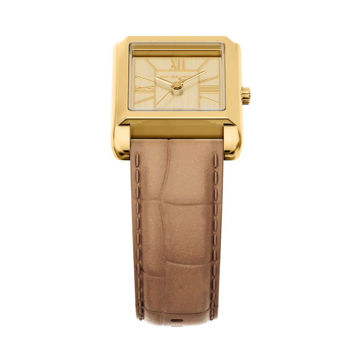 Montre Analogique  ESSEX doré doré marron, MICHAEL KORS