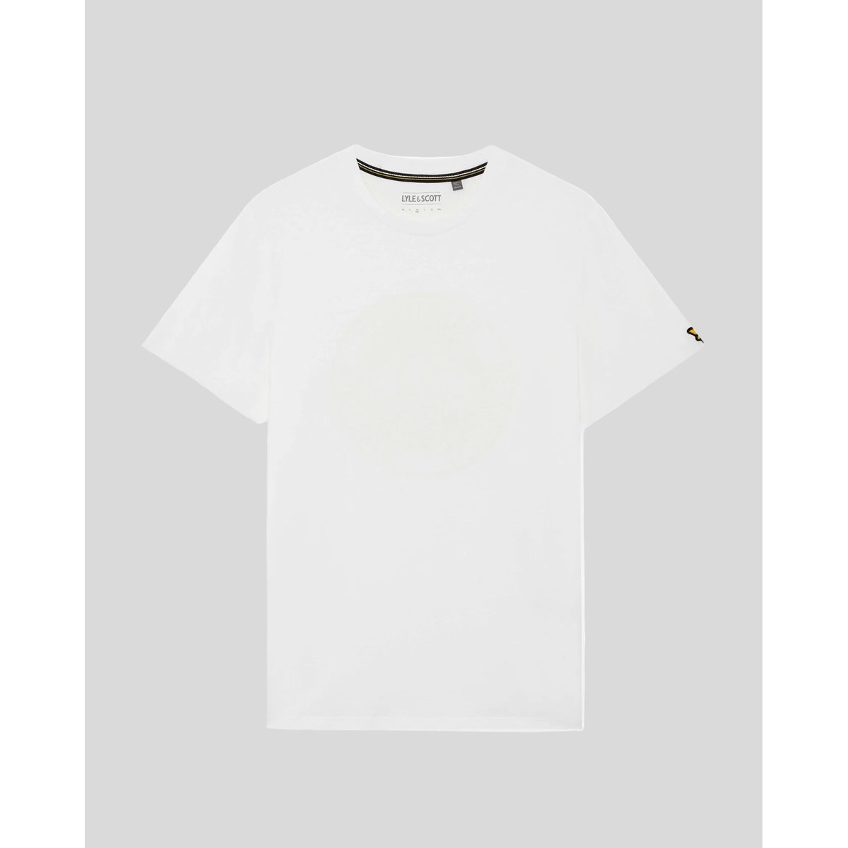 T-shirt Sports graphique logo blanc, LYLE & SCOTT