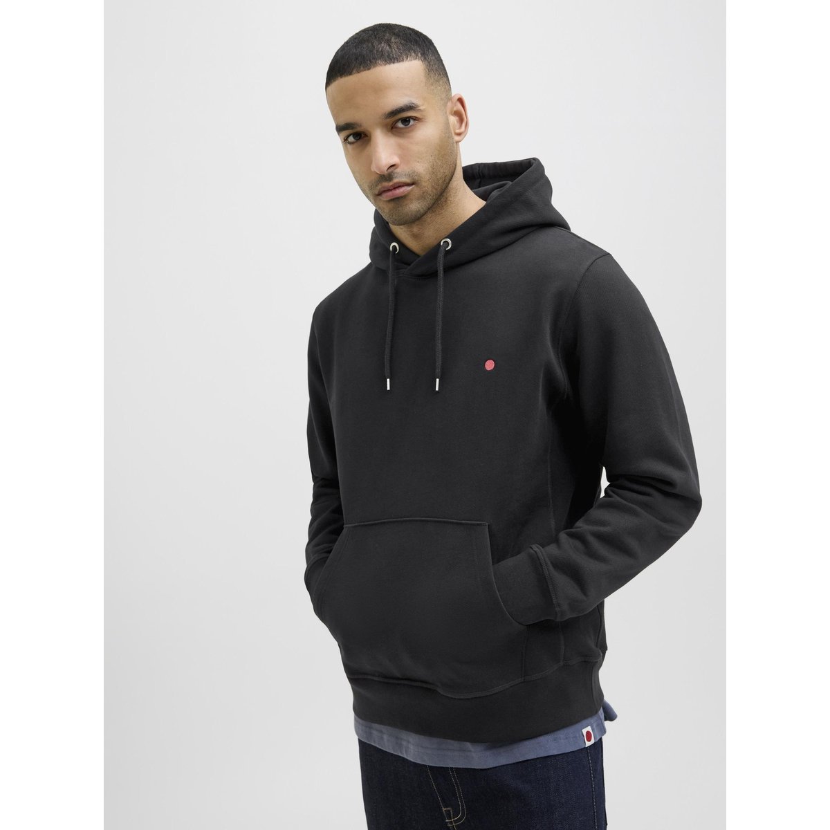 Sweat À Capuche black 1, JACK & JONES