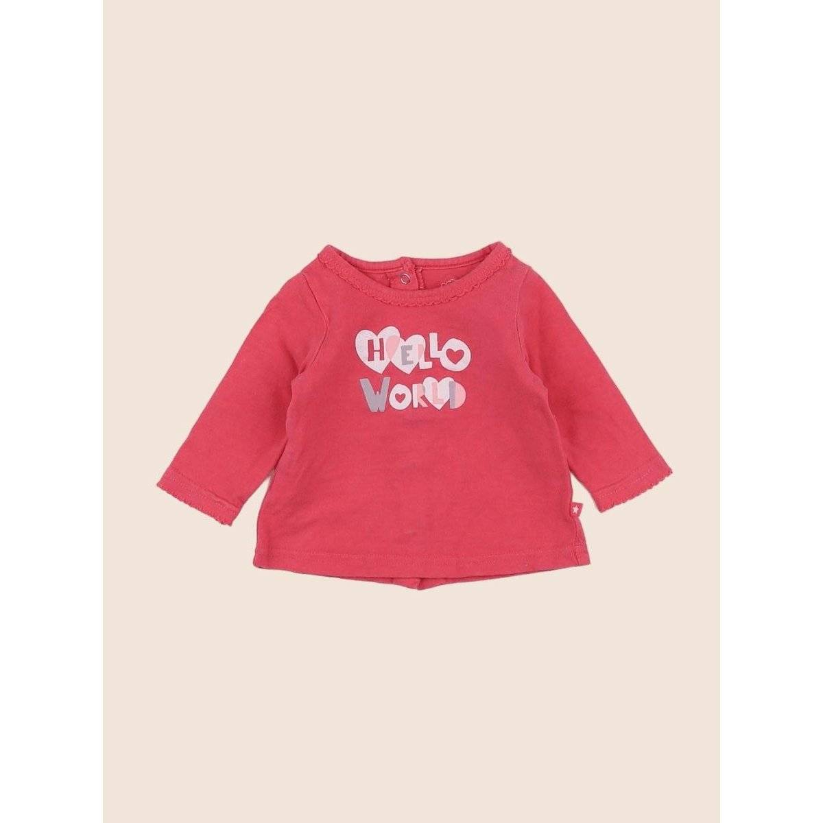 Tee-shirt - Très bon état rose, TAPE A L'OEIL