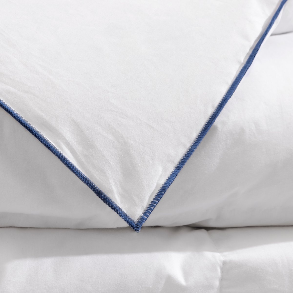 Pack couette prestige oreiller 70% duvet blanc, SOMEO