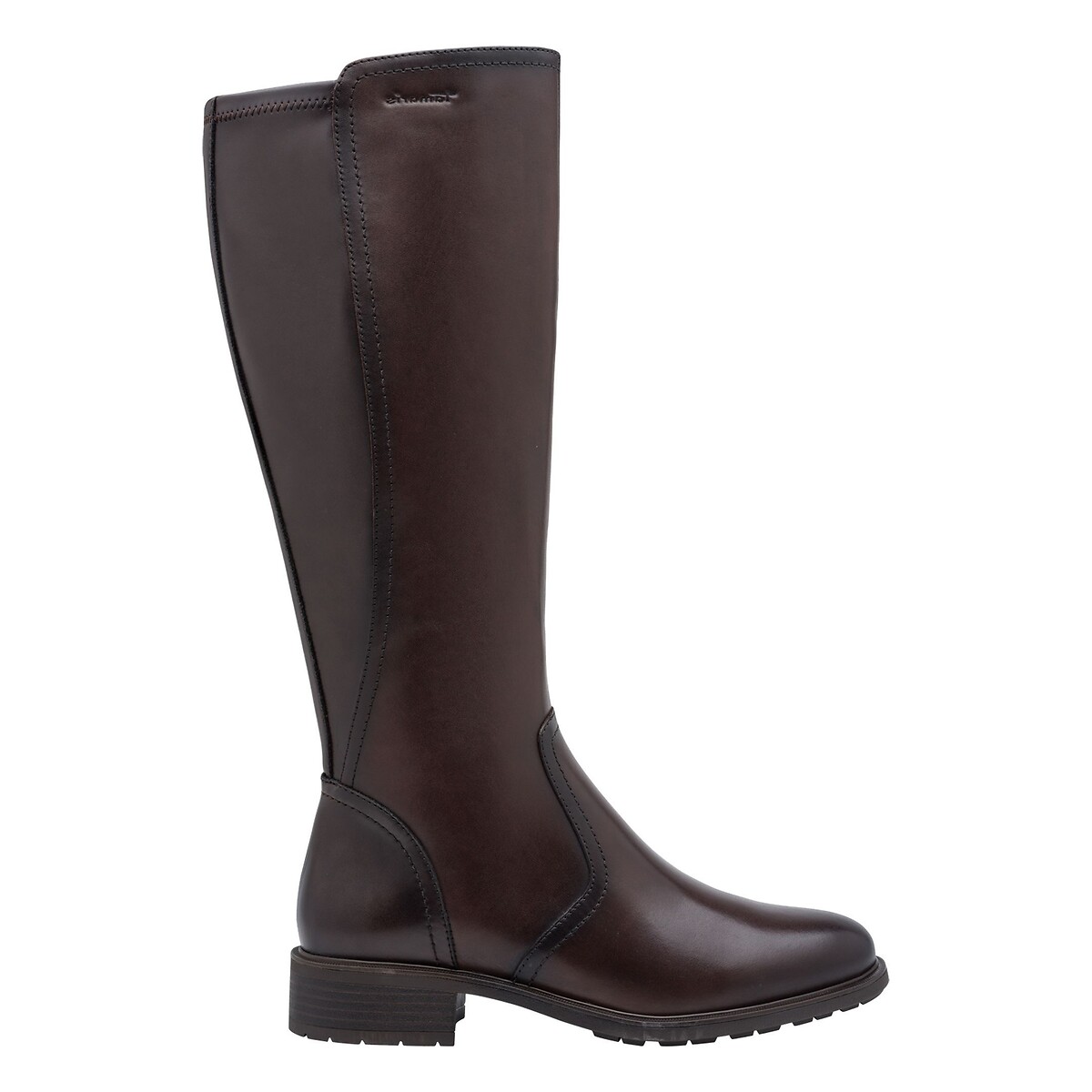 Bottes plates stretch marron foncé, TAMARIS