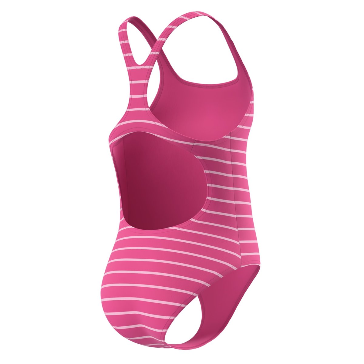 Maillot de bain 1 pièce motif/style à rayures MEDALIST rose, SPEEDO