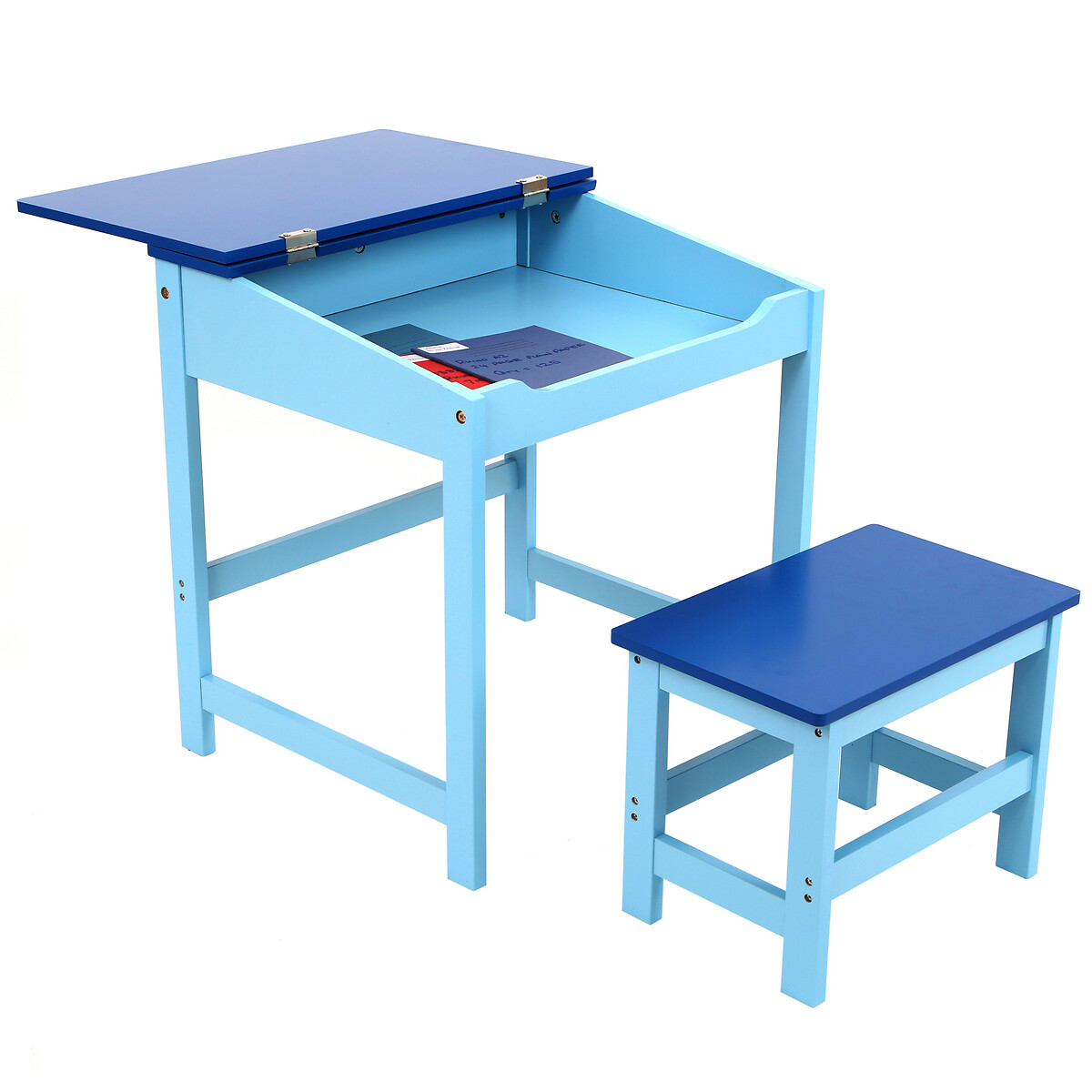 Jackanory Desk and Stool blue, SO'HOME