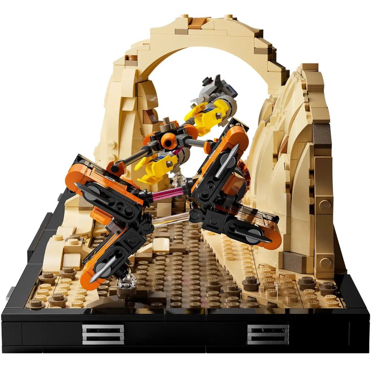 Diorama LEGO Star Wars Mos Espa - Course de Podracers 75380 multicolore, LEGO