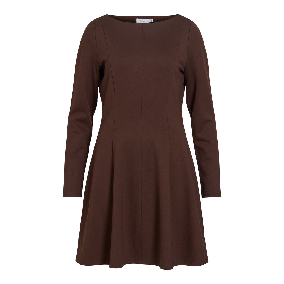 Robe Courte marron - coffee bean1, VILA