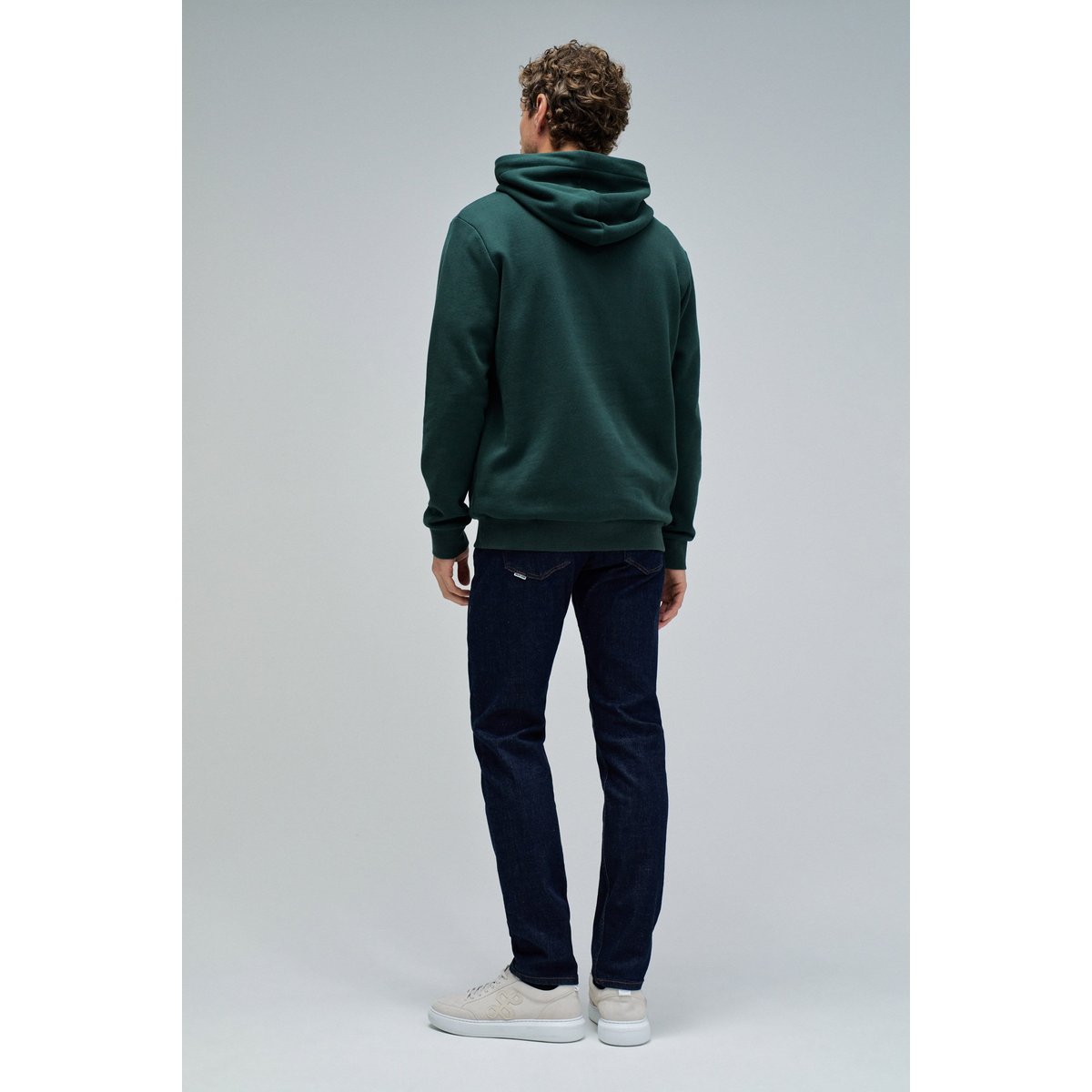 HOODIE AVEC BRANDING blanc, SALSA JEANS