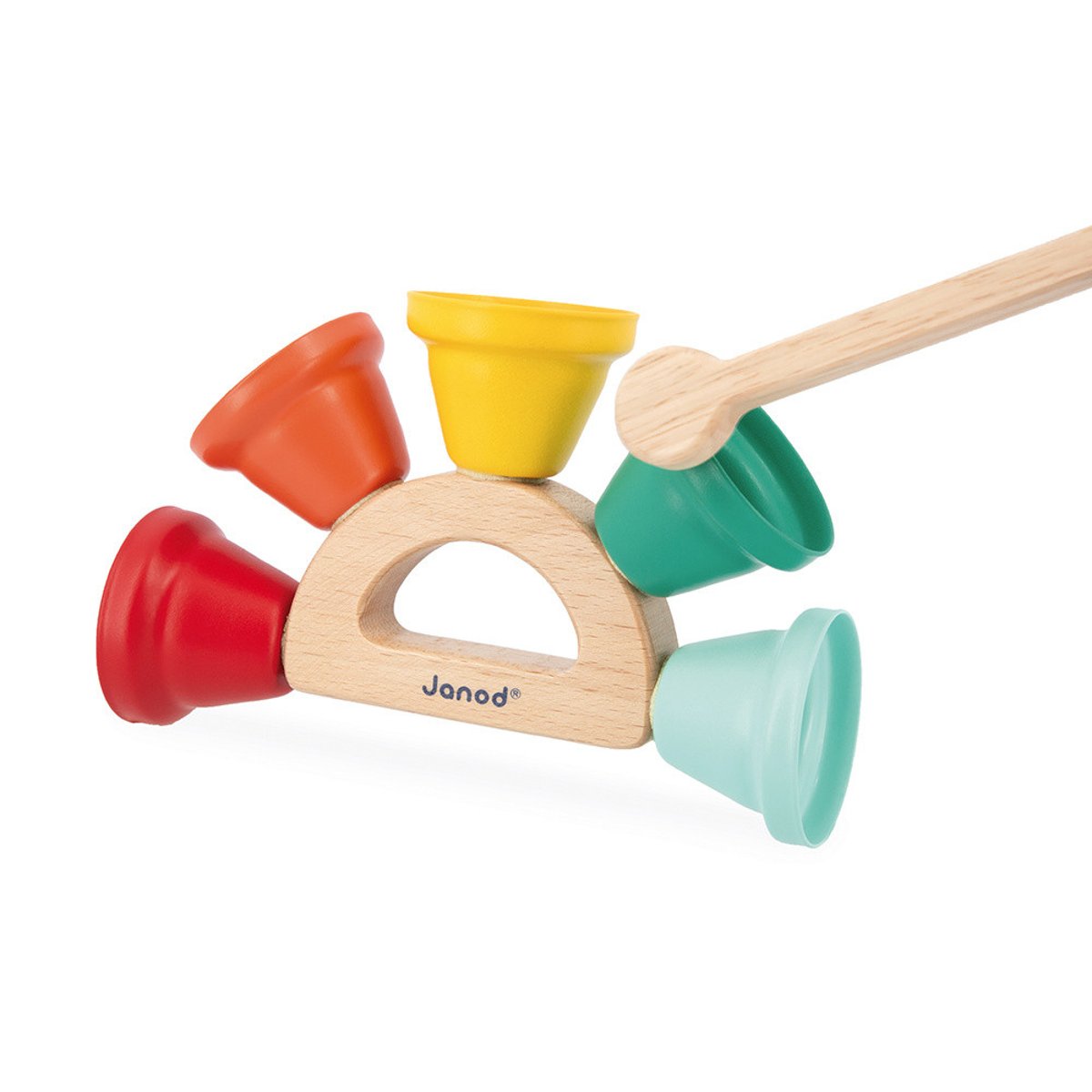 Intrument De Musique Enfant Clochettes En Métal multicolore, JANOD