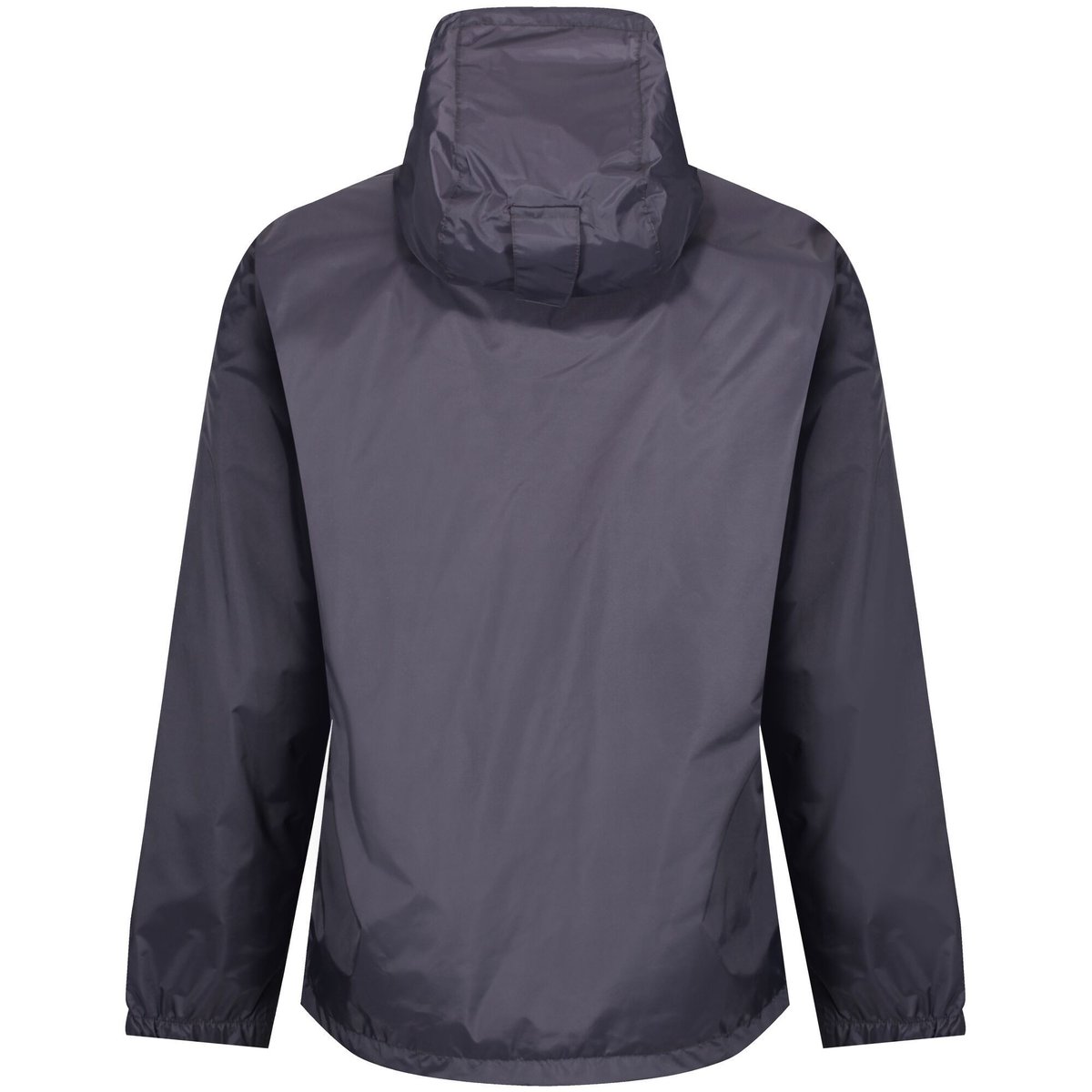 Veste imperméable unie à capuche LYLE gris foncé, REGATTA