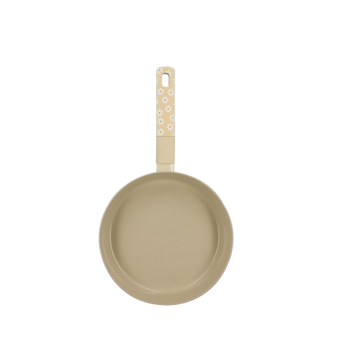 Poêle 20cm en aluminium, MARGUERITE beige, MENASTYL
