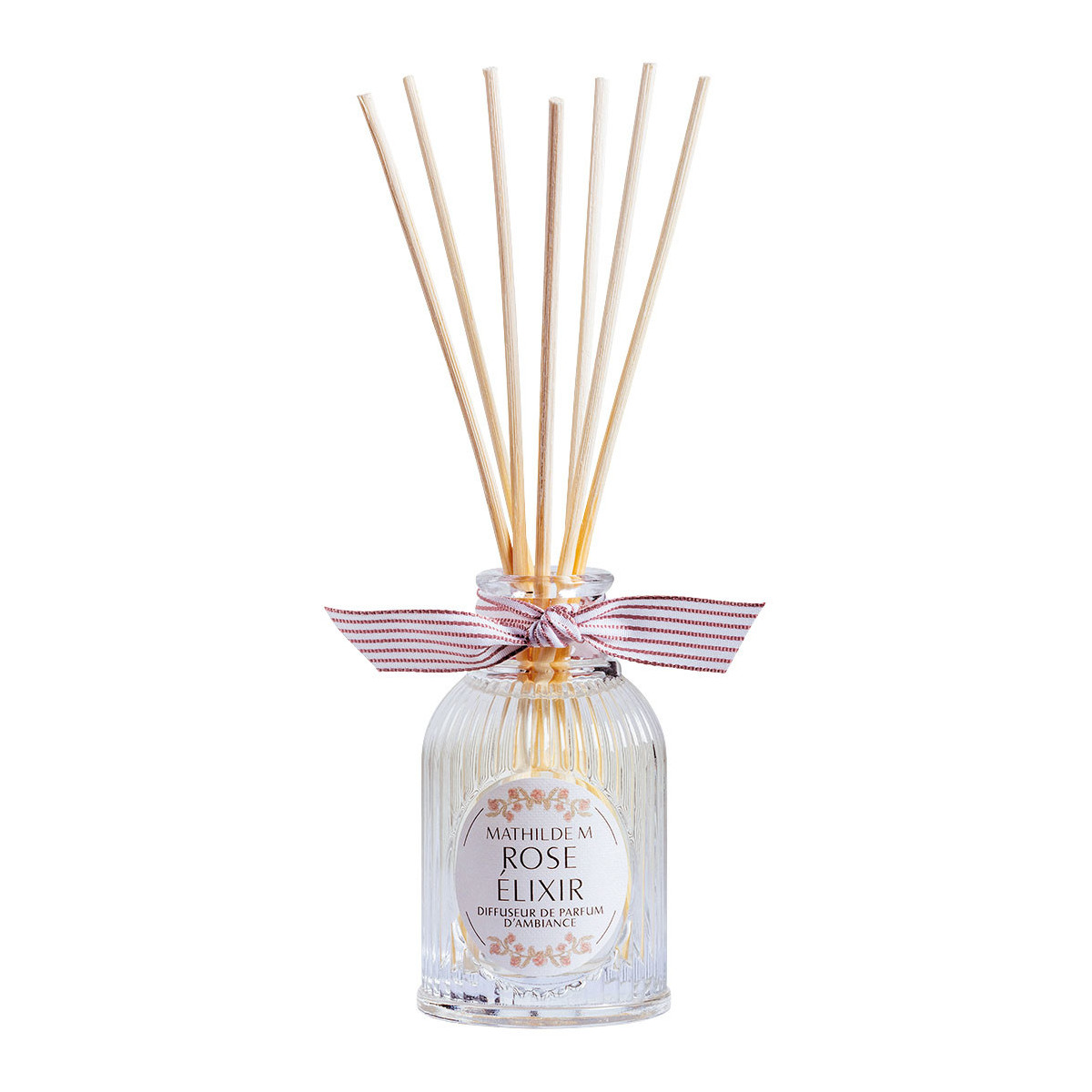 Diffuseur parfum d'ambiance 90 ml - Rose transparent, MATHILDE M
