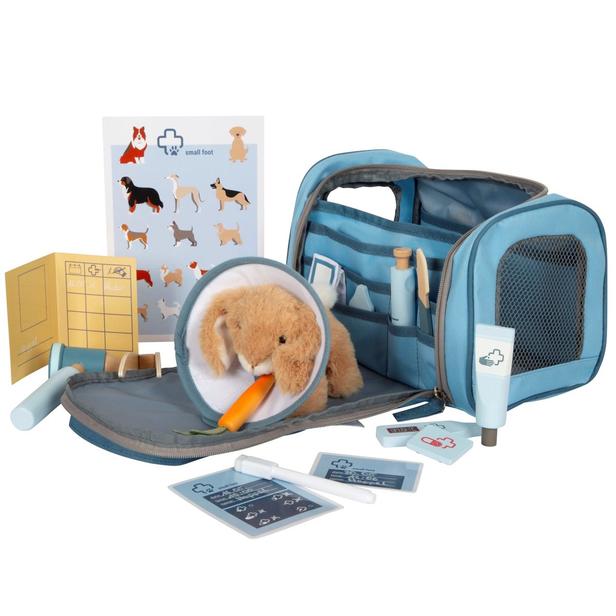 Sac de vétérinaire avec lapin bleu, SMALL FOOT COMPANY
