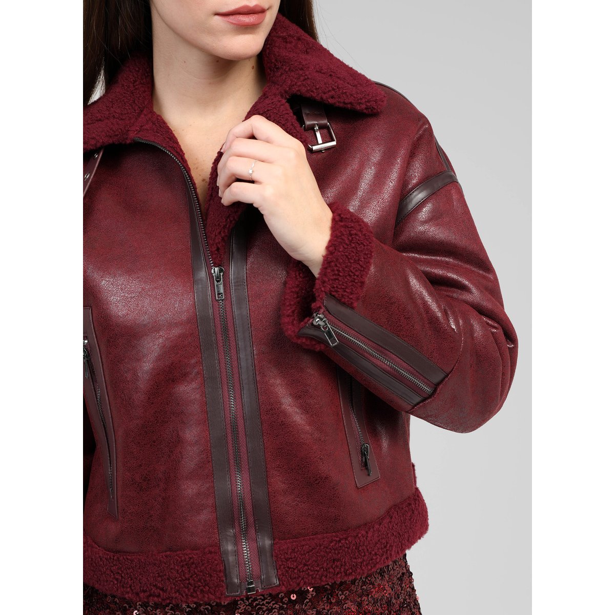 Blouson CALLAO wine, AN'GE