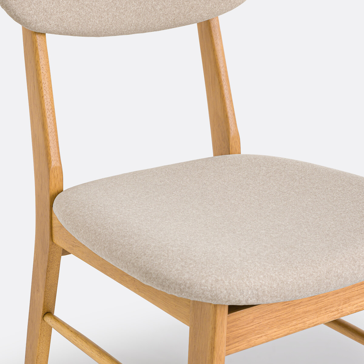 Lot de 2 chaises vintage, Selyn beige, LA REDOUTE INTERIEURS