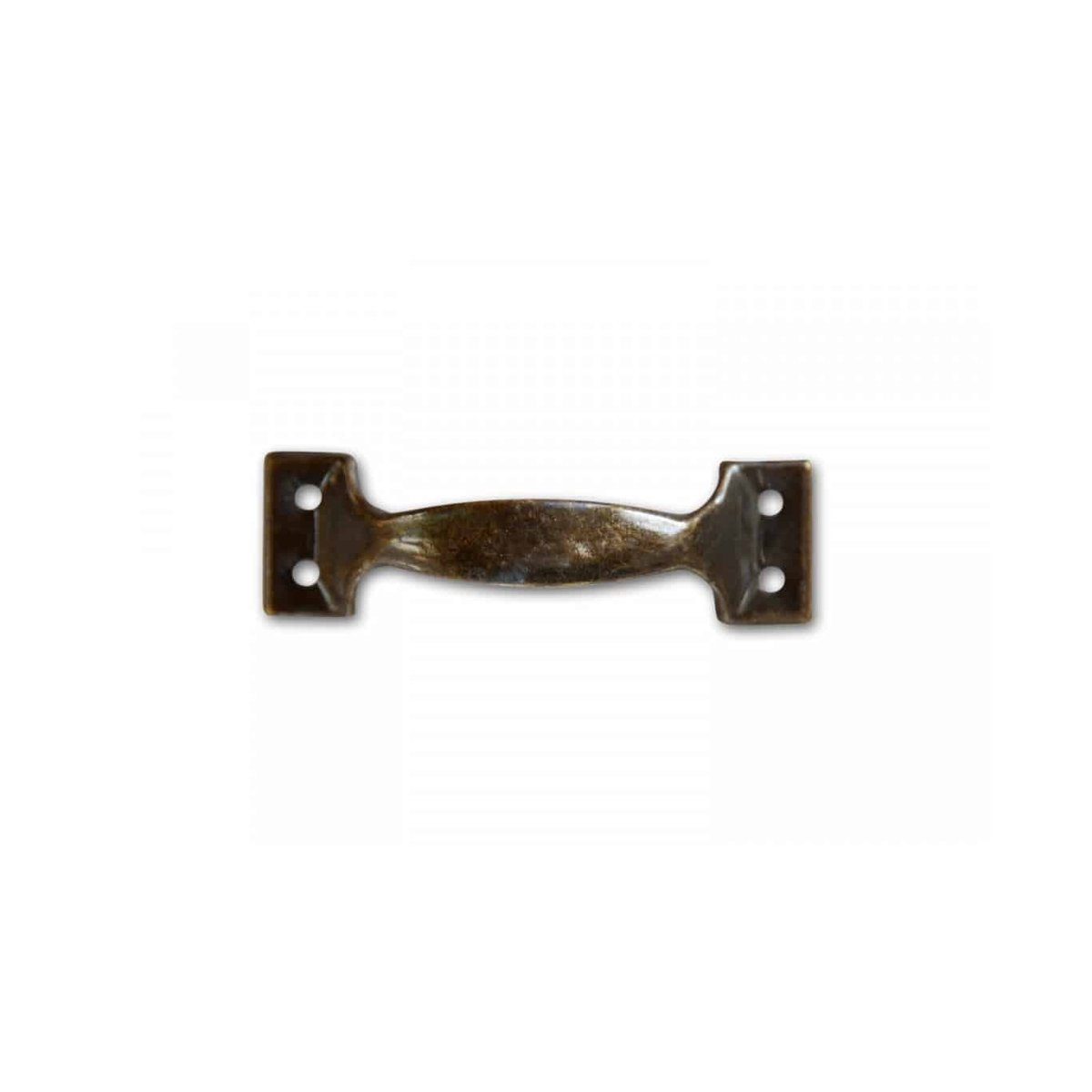 12 Poignées Fonte Aluminium Patinée 11 marron, DECORATION D’AUTREFOIS