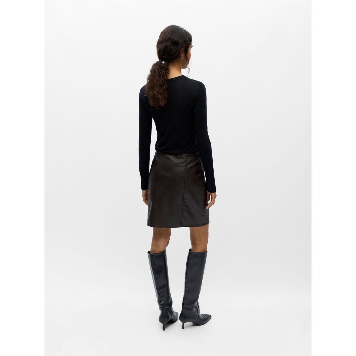 Jupe marron - seal brown1, OBJECT