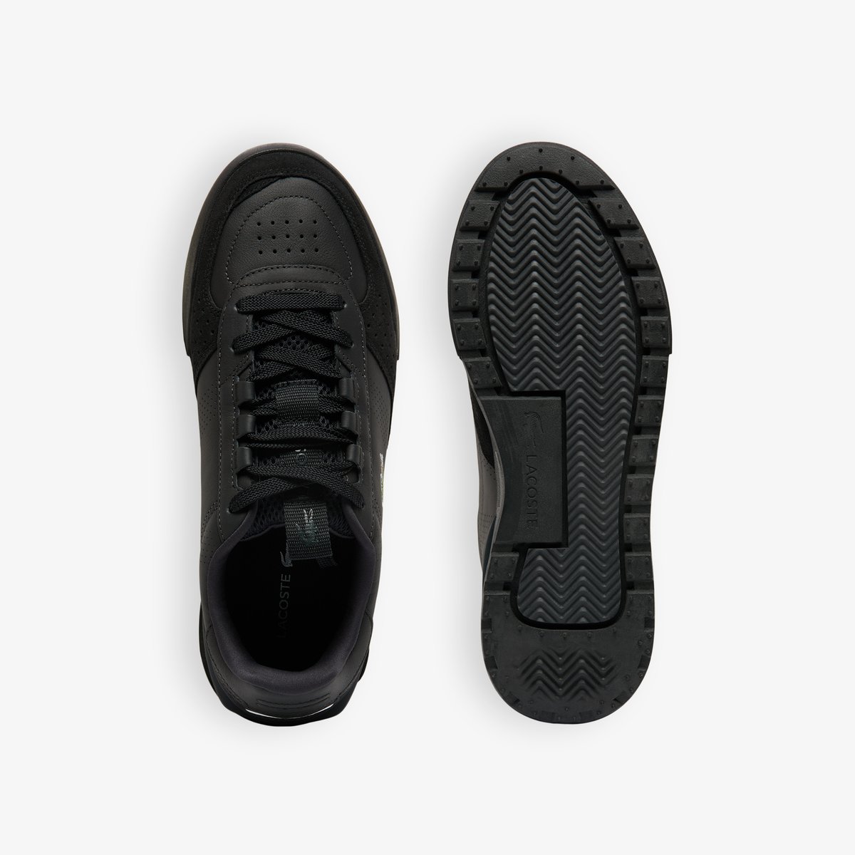 Sneakers Slam Break homme en cuir noir-ar0, LACOSTE
