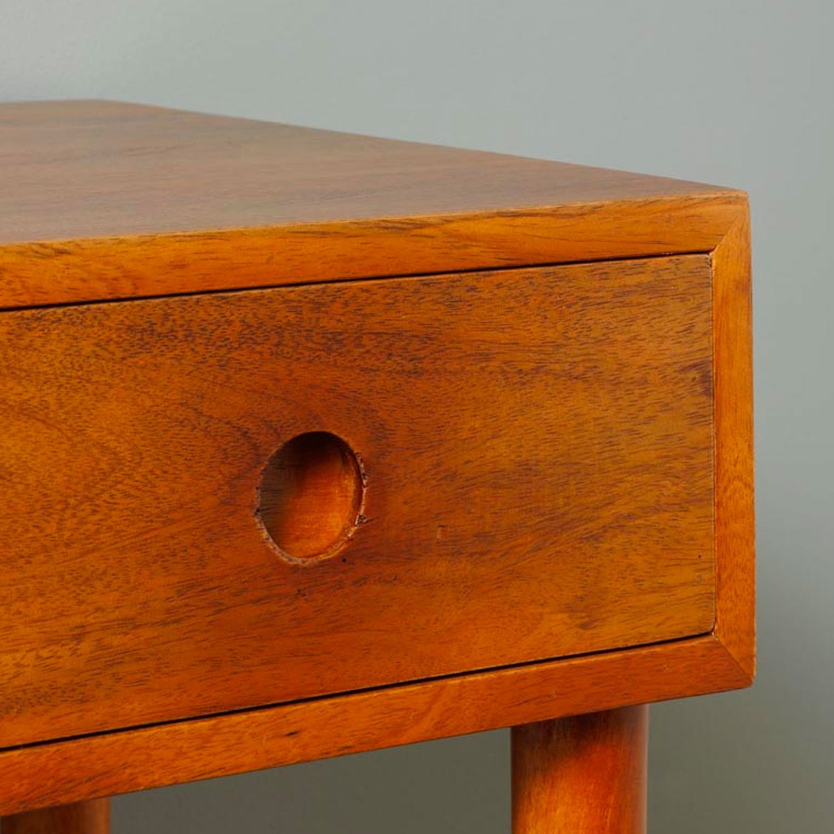 Table de chevet en bois de manguier 1 tiroir 31x35x58cm bois, WADIGA