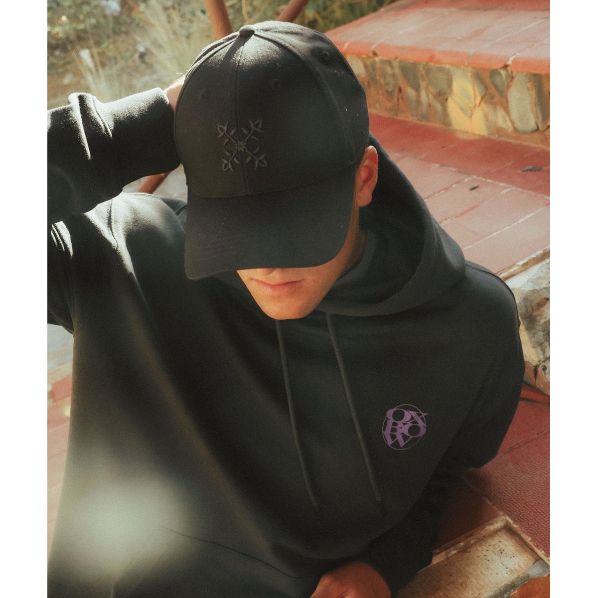 Sweat à capuche SPRAY black, OXBOW