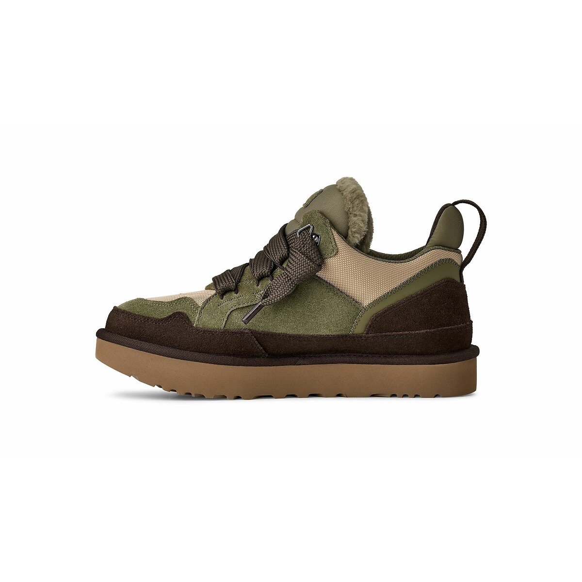 Lowmel Trainers with Faux Fur Lining khaki/black, UGG