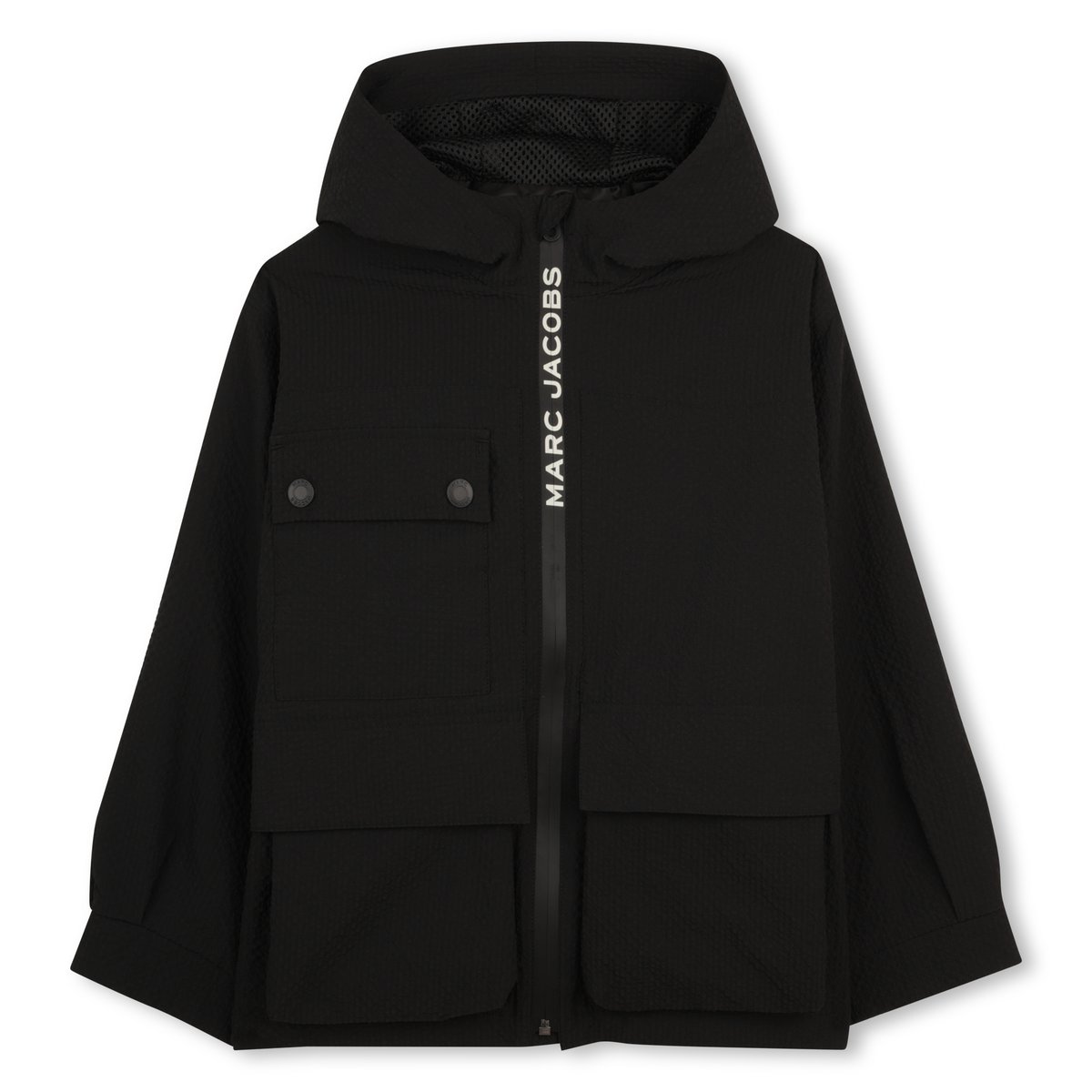 Coupe-vent à capuche black, MARC JACOBS