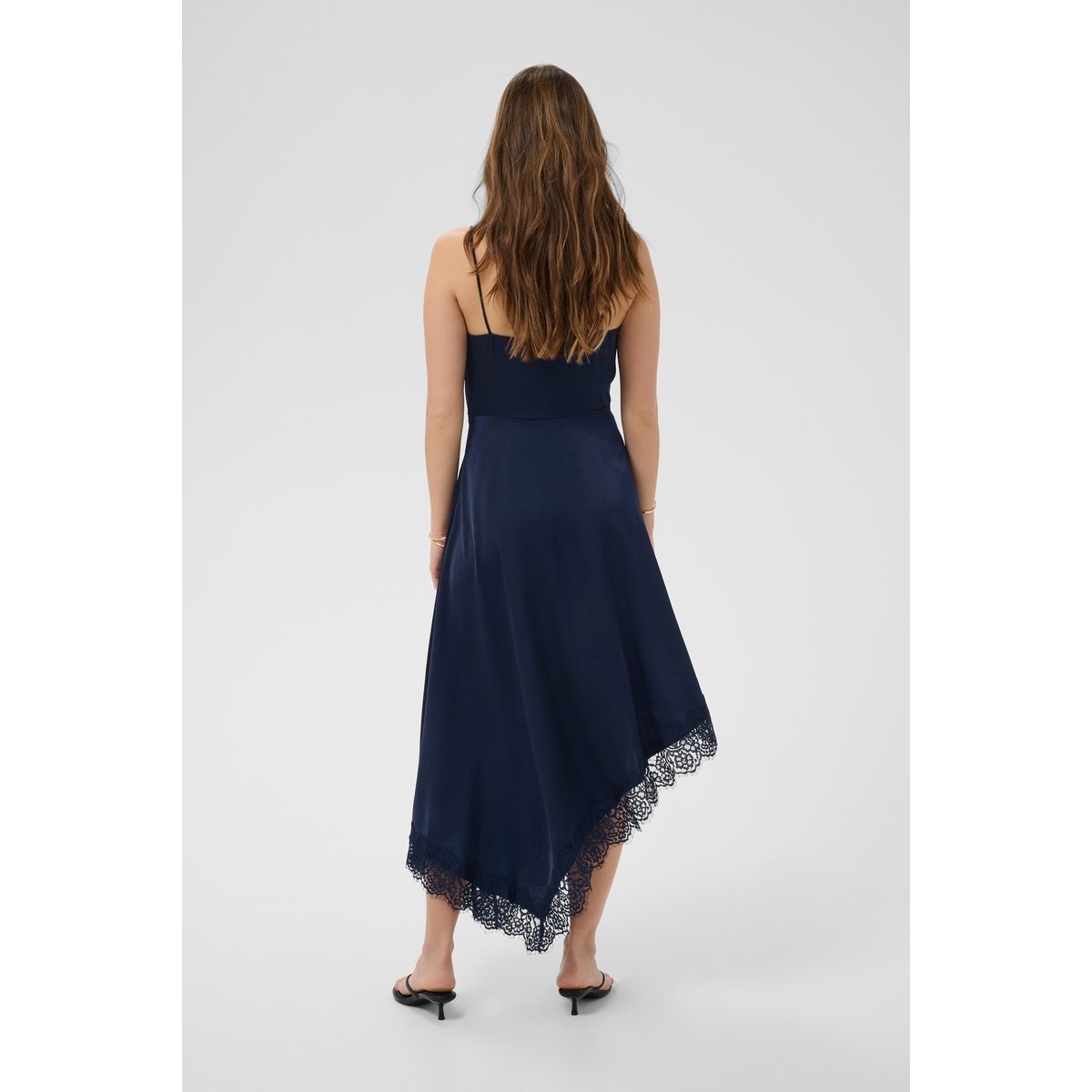 Robe bleu navy blazer, CREAM
