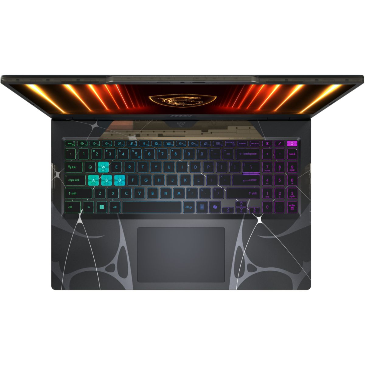 PC Gamer Cyborg 15,6" FHD 144Hz Intel Core i5 13420H Nvidia GeForce RTX 5050 16 Go RAM DDR5 SSD 512 Go couleur unique, MSI