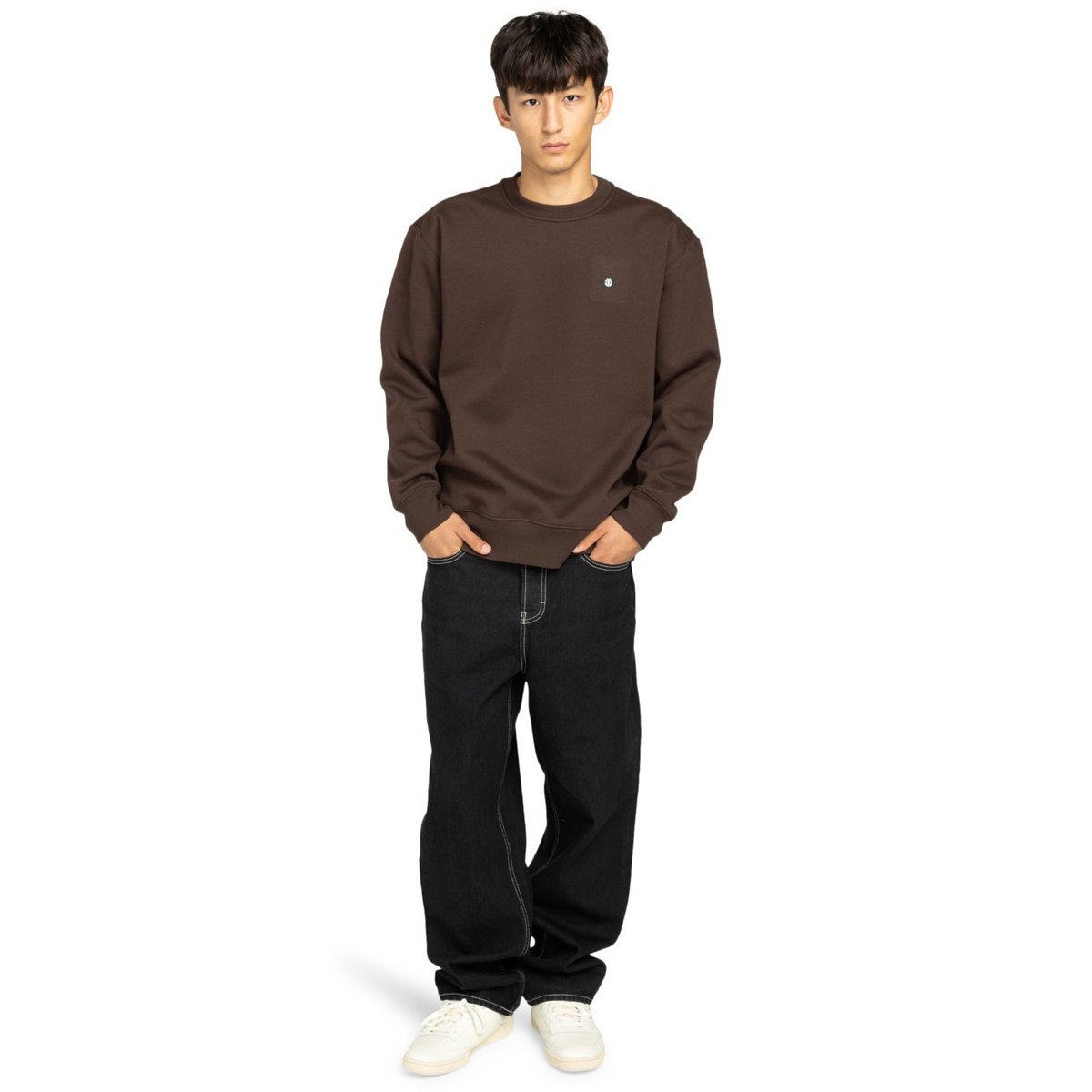 Sweat ICON RAIN CR marron java, ELEMENT