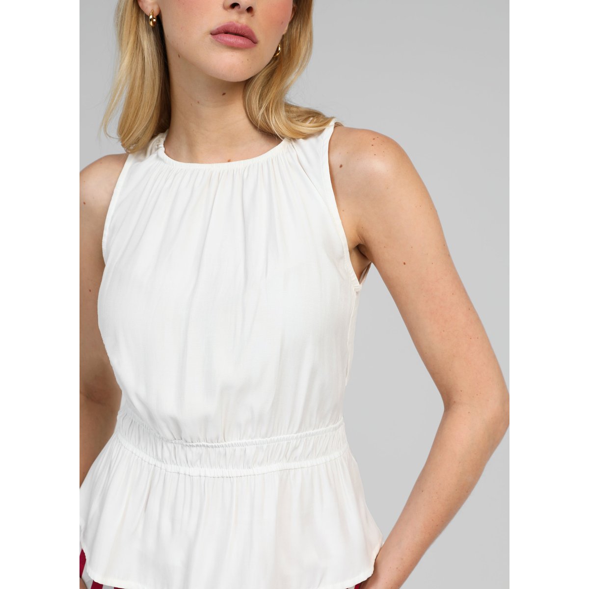 Top KANDELA blanc casse, AN'GE