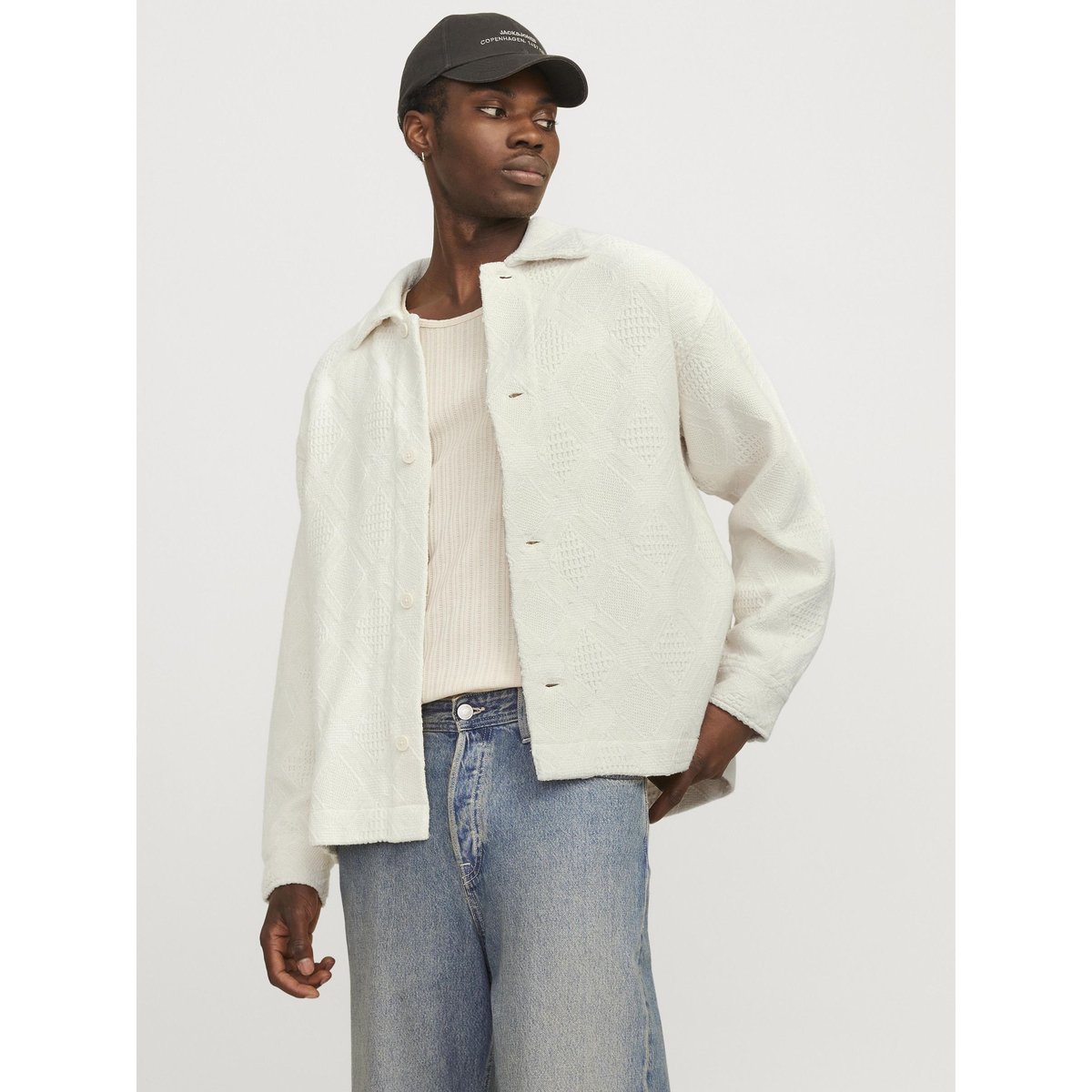 Surchemise antique white, JACK & JONES