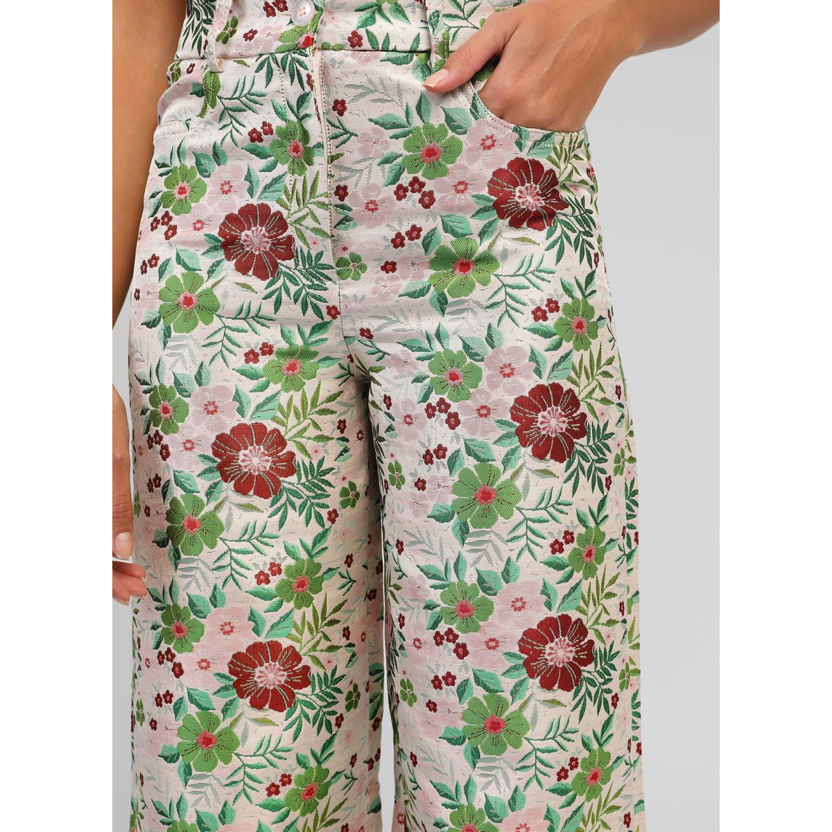 Pantalon PHIONALY tilleul, AN'GE