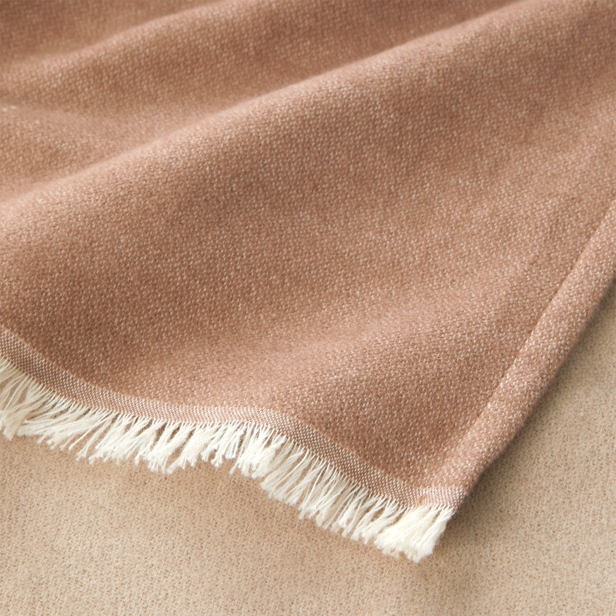Plaid en coton marron, COTTAGE multicolore, BOSS HOME