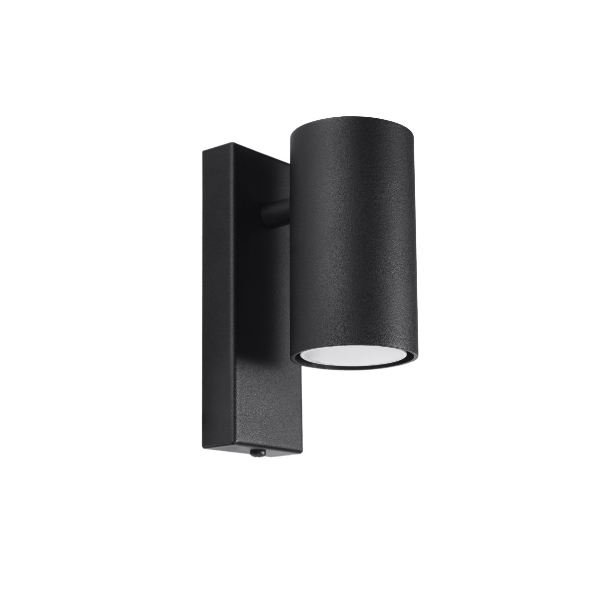 Applique Acier Noir GU10 1 Utti noir, EDEN