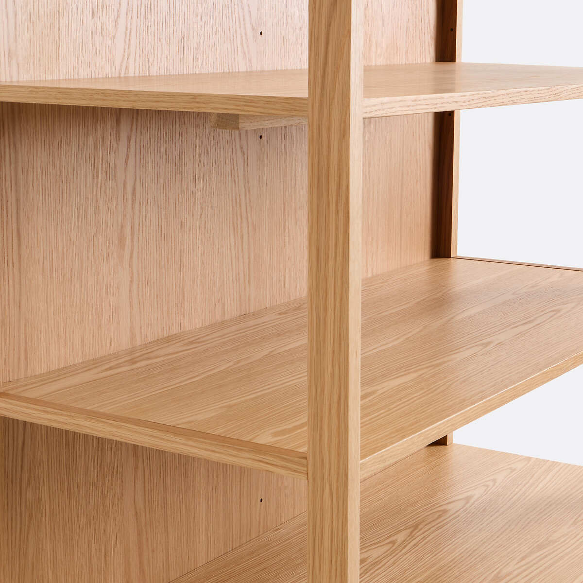 Librería de chapa de roble con 2 puertas SENSSIA color roble, LA REDOUTE INTERIEURS