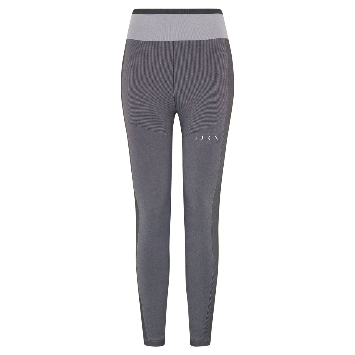 Legging de sport femme Oasis taille haute effet gainant bleu ébène clair, BORN