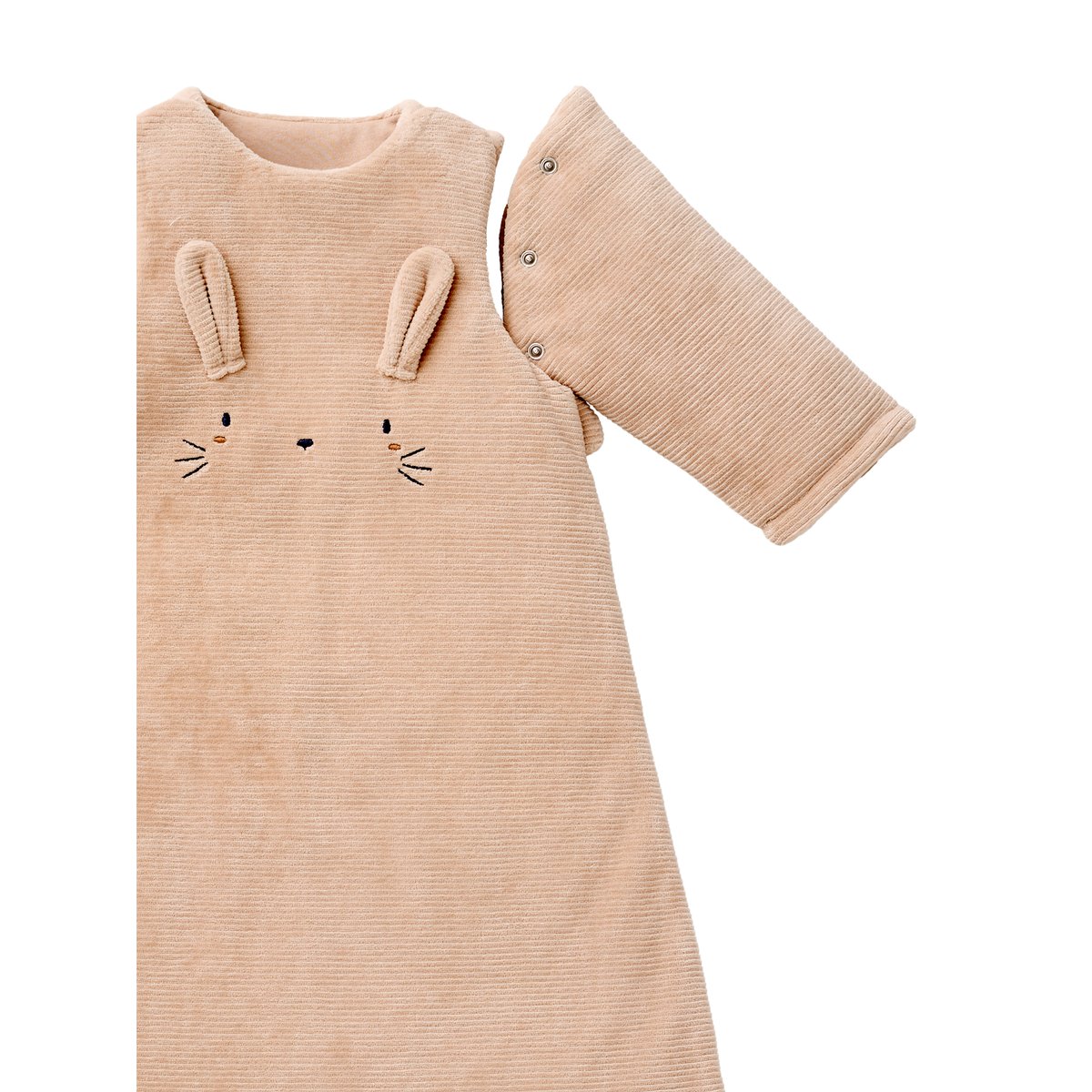 Gigoteuse velours côtelé beige, VERTBAUDET