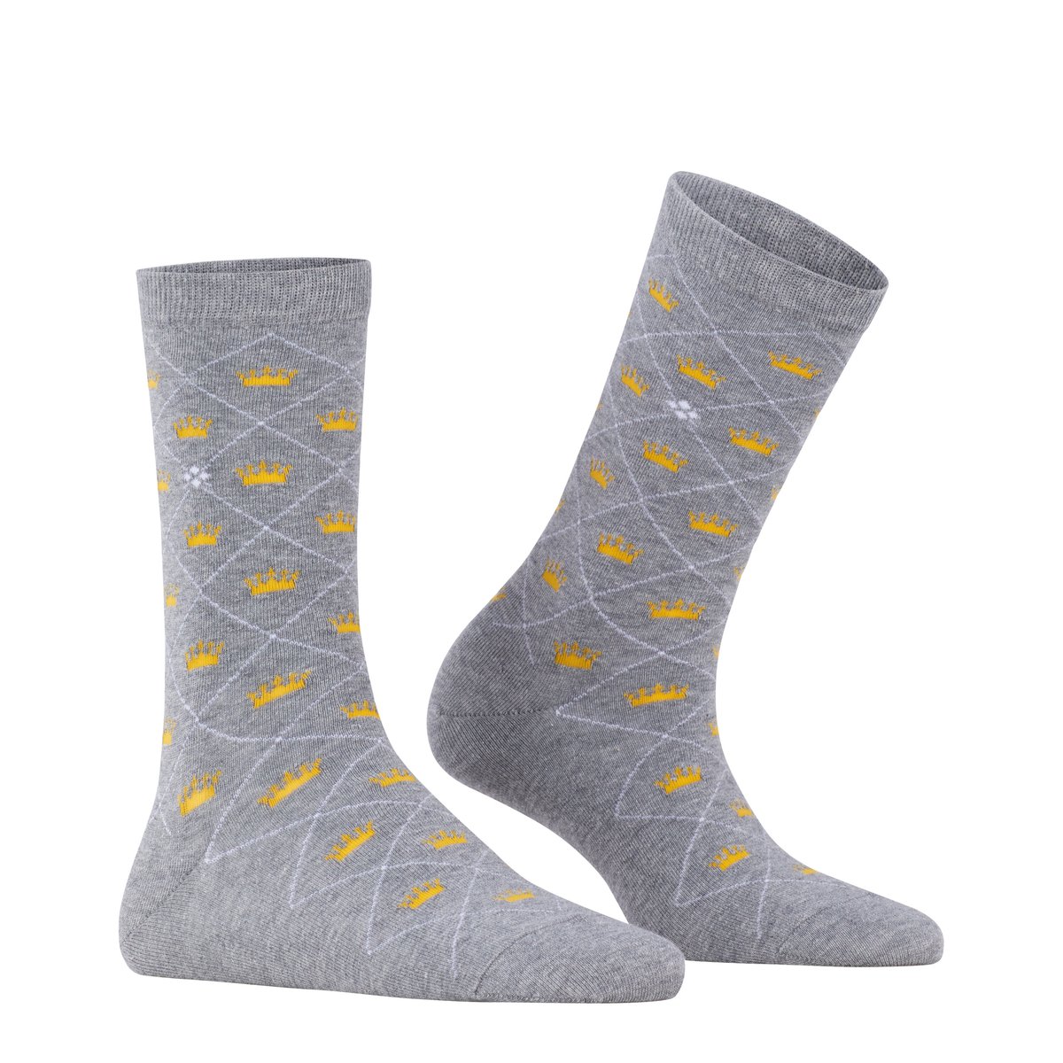 Chaussettes Crown Opaque gris pâle, BURLINGTON
