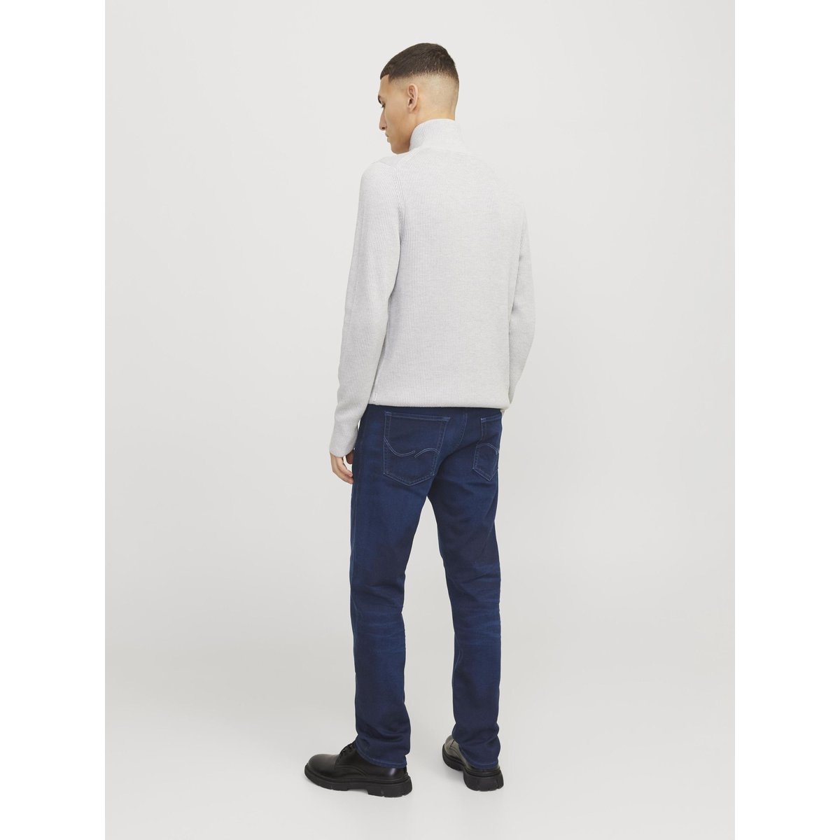 Jean Coupe Tapered blue denim, JACK & JONES
