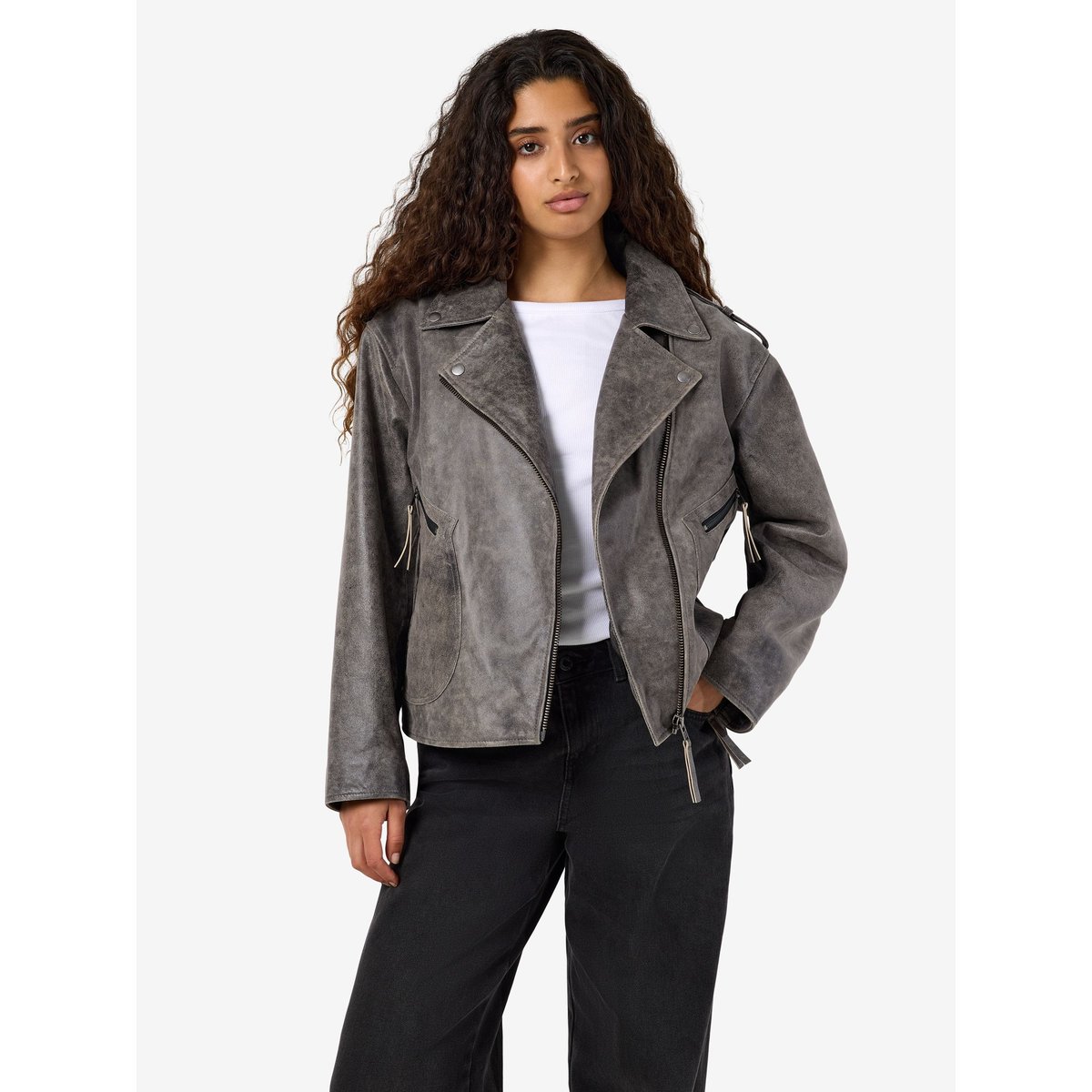 Veste En Cuir noir - black1, NOISY MAY