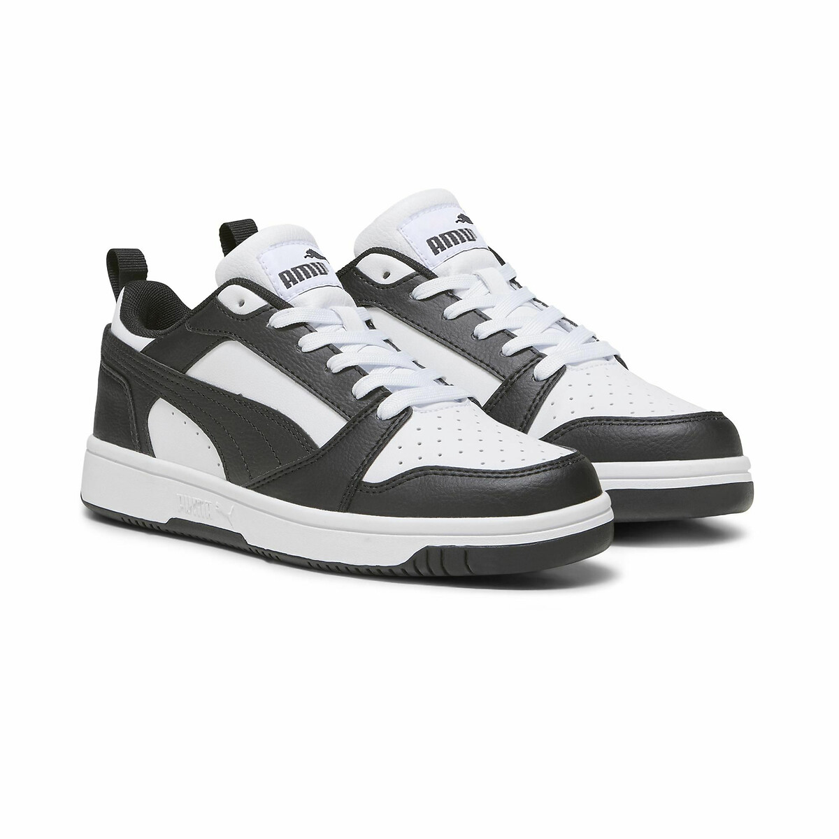 Baskets Rebound V6 Lo blanc/noir, PUMA