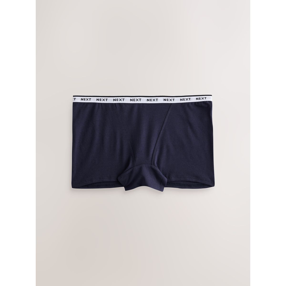 Culotte en coton à logo, lot de 7 nœuds rouges/carreaux marine, NEXT