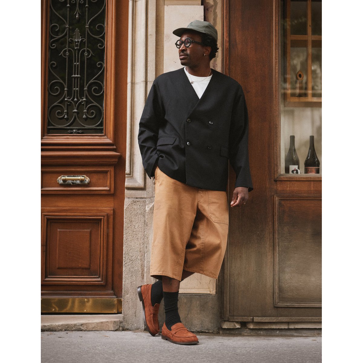 Mocassins FARIS nubuck cognac, ODAJE