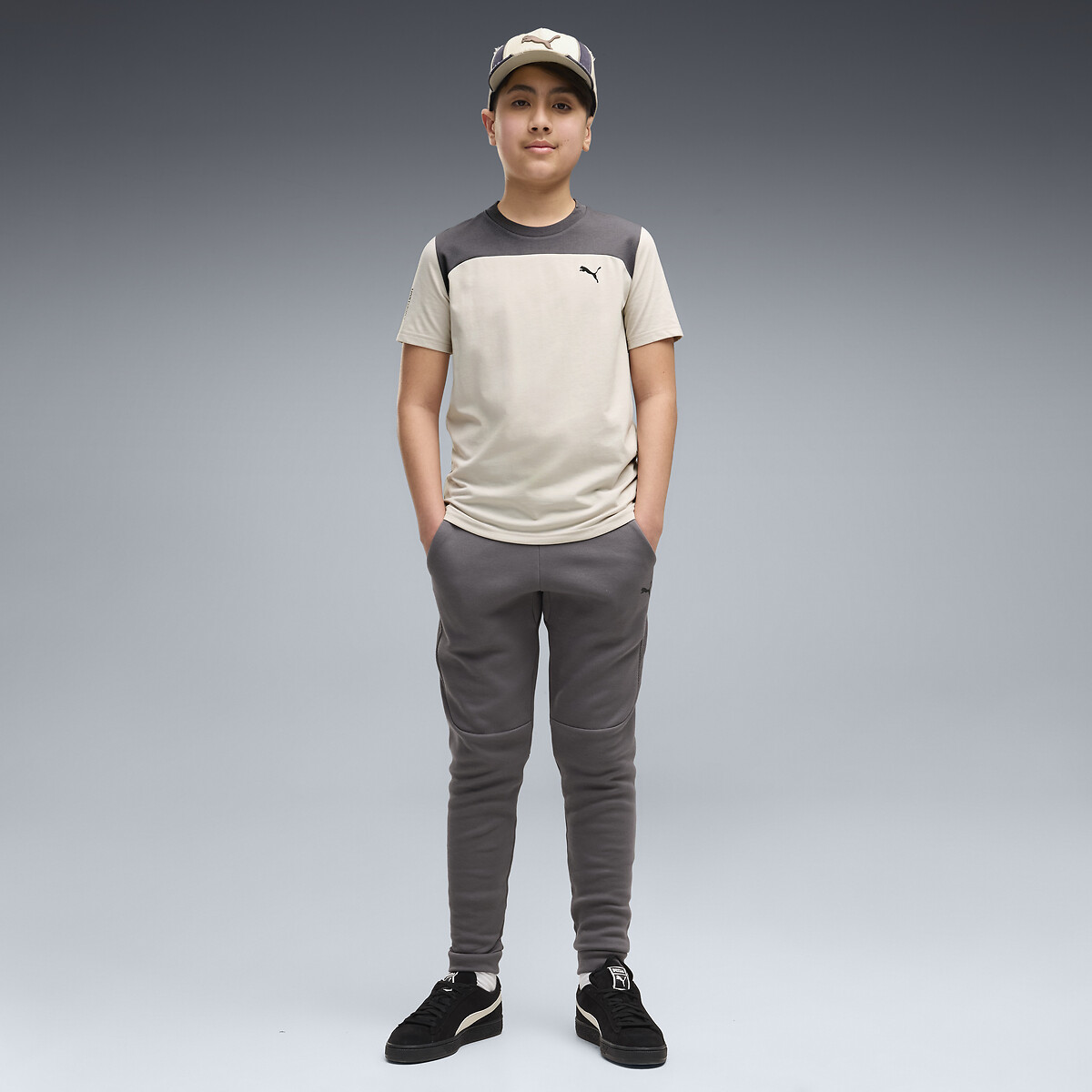 Jogginghose aus Funktionsmaterial grau, PUMA