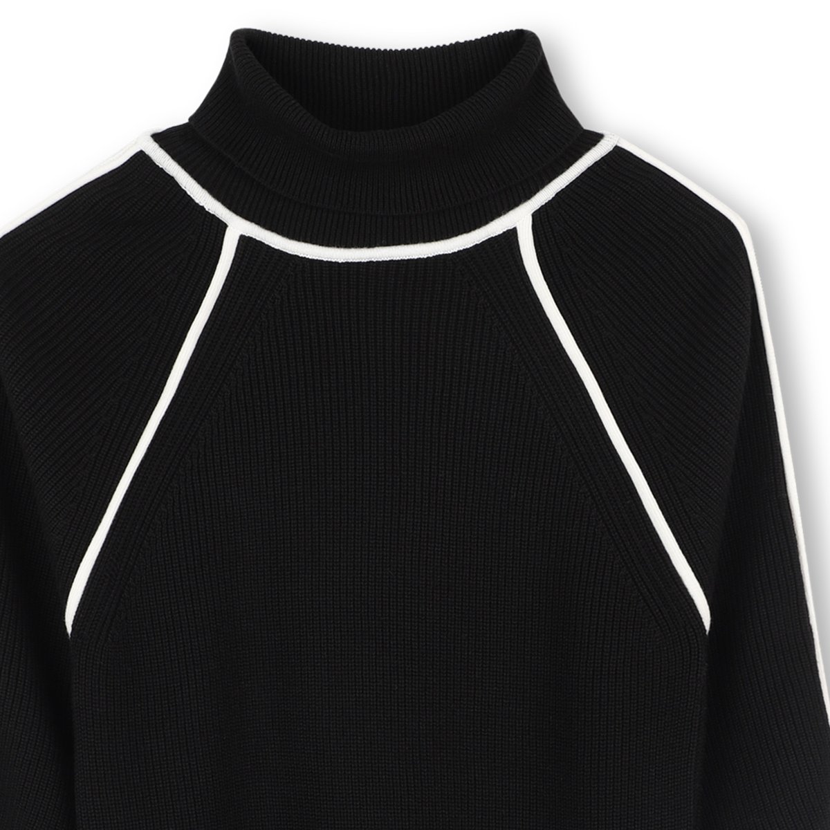 Robe col roulé black, BOSS KIDSWEAR