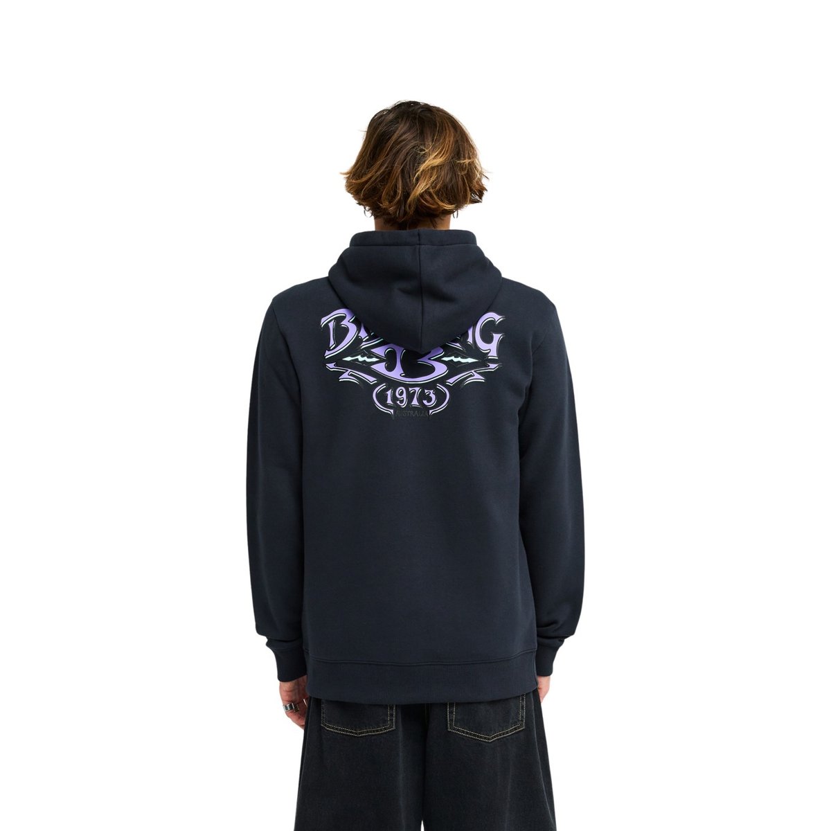 Sweat capuche zippé FOUNDATION noir black, BILLABONG