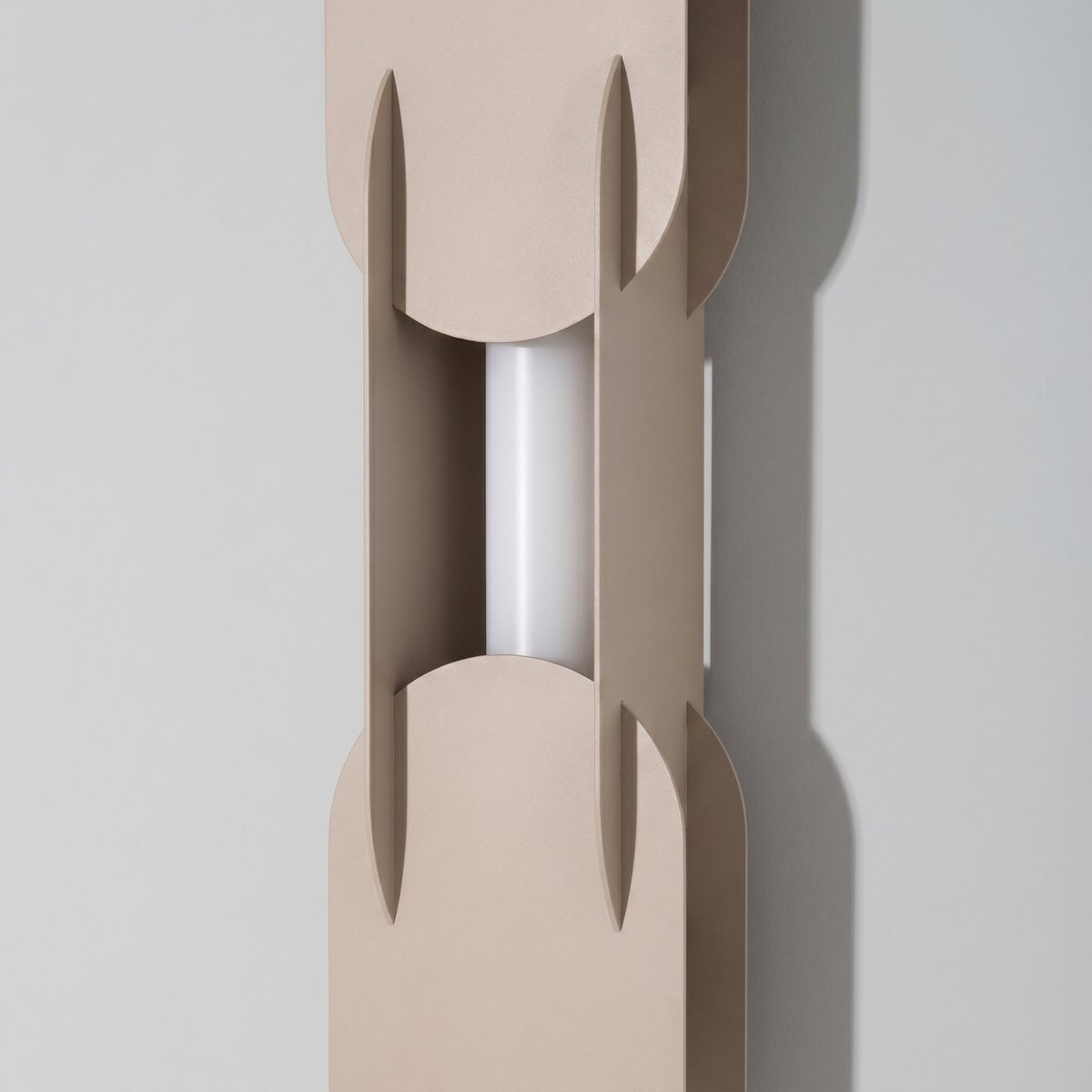 Applique murale Acier Taupe LED 1 Chain taupe, EDEN
