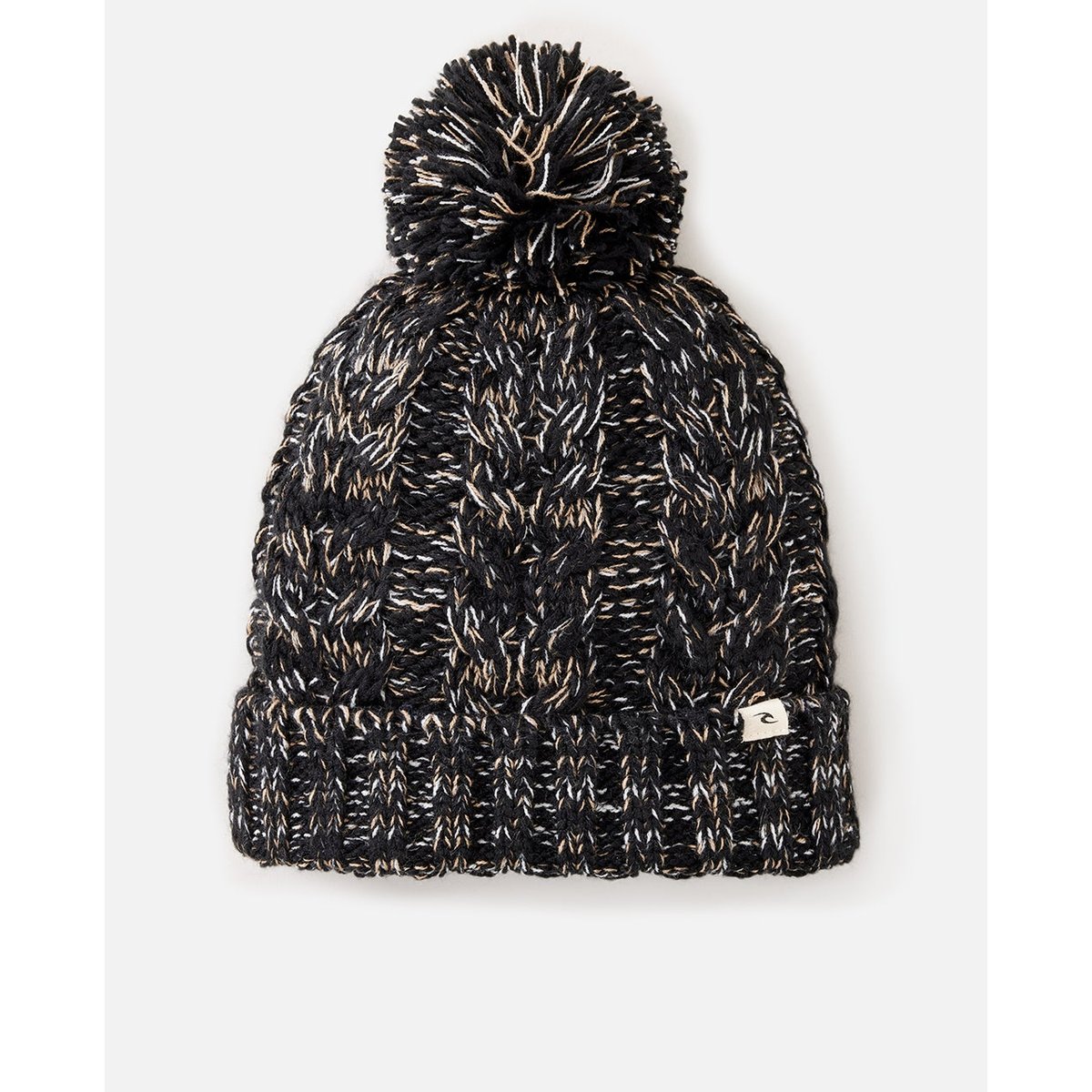 Bonnet CLASSIC REG POM POM black, RIP CURL